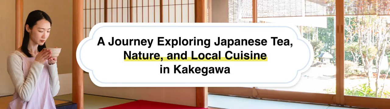 A Journey Exploring Japanese Tea, Nature, and Local Cuisine in Kakegawa