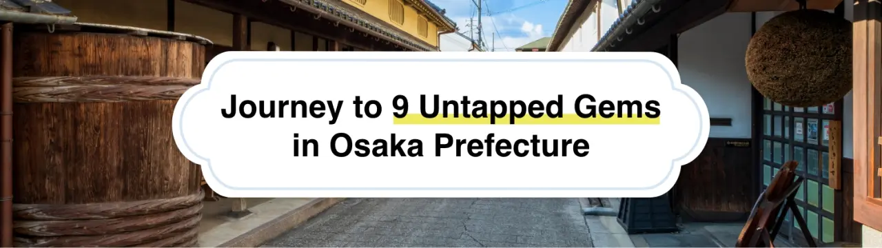 Go Beyond the City: Journey to 9 Untapped Gems in Osaka Prefecture