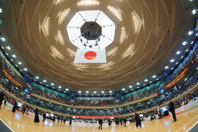 The Ceiling of Nippon Budokan