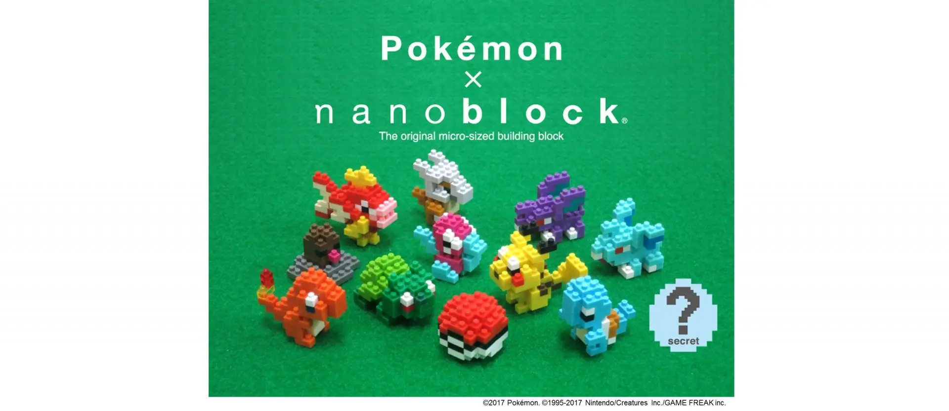 ポケモン　ナノブロック　全12種(シークレット含)　ミニポケットモンスター ナノブロック ミニポケットモンスターシリーズ 01 | GOOD LUCK TRIP