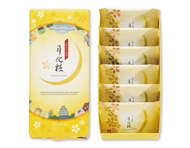 「牛奶饅頭 月化粧」6入