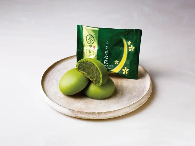 The added matcha flavored "Iemon Tsukigesho Matcha".
