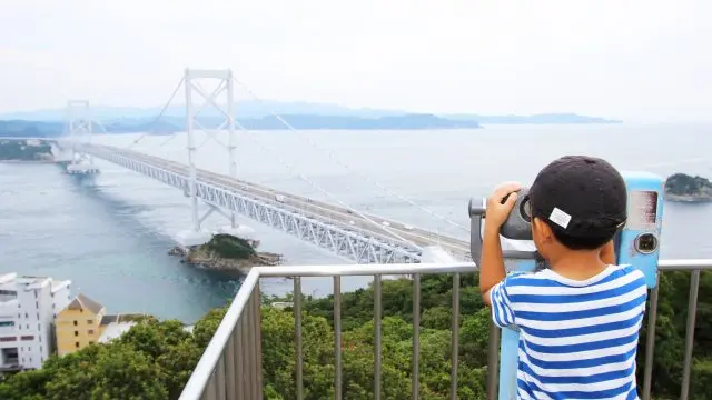 手扶梯山丘 鳴門展望台