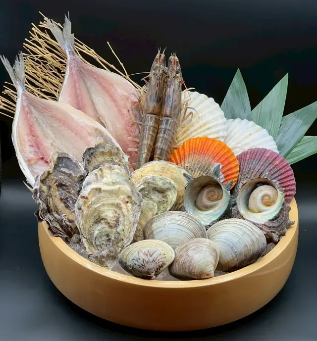 烧烤海鲜拼盘