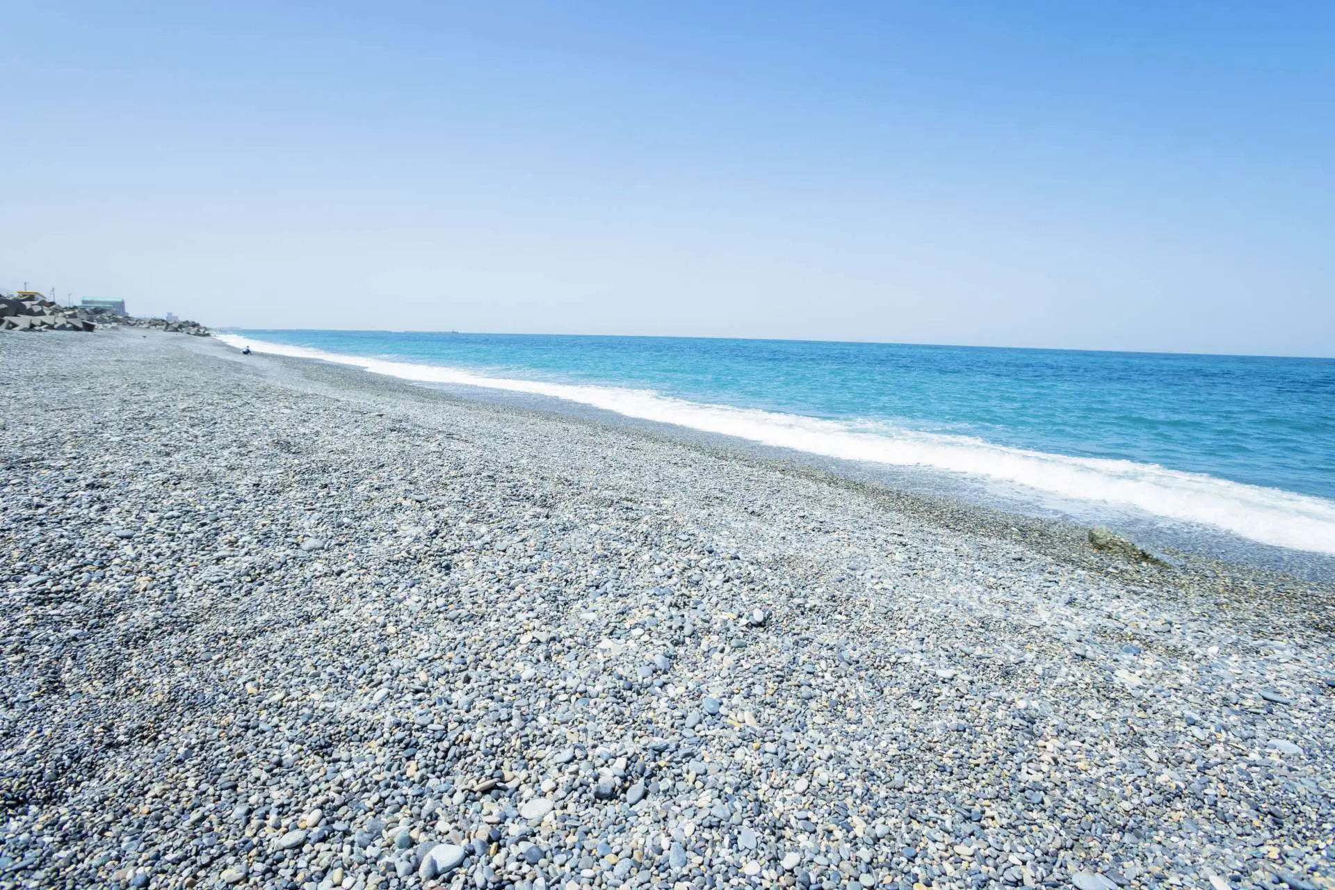 b-62）ヒスイ海岸でのヒスイ拾いポイント（参考その2） b-60)糸魚川ヒスイ