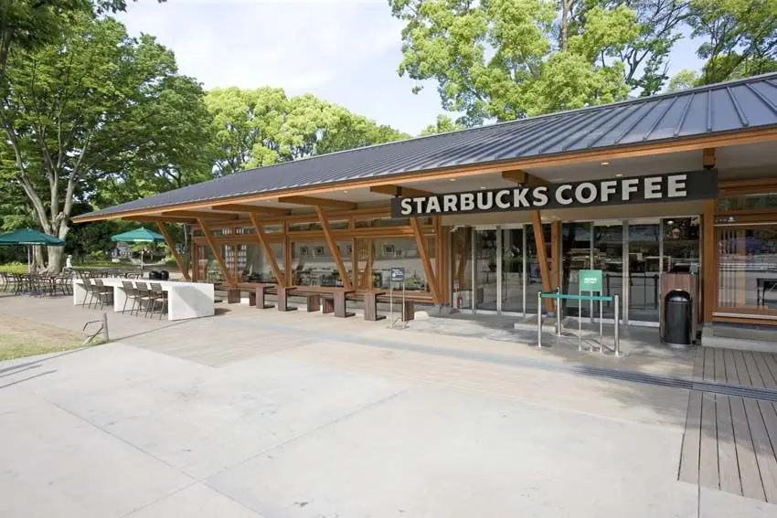 Starbucks Coffee Ueno Onshi Park Store - What to Eat, Access