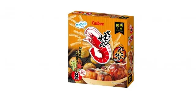 Calbee卡樂比 章魚燒口味蝦條
