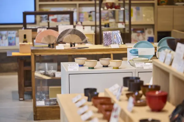 Souvenirs showcasing traditional craftsmanship