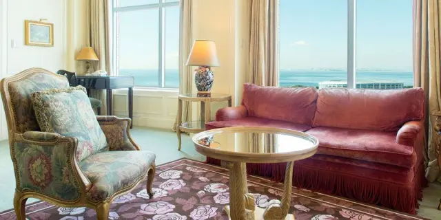 可眺望東京灣景色的皇家套房