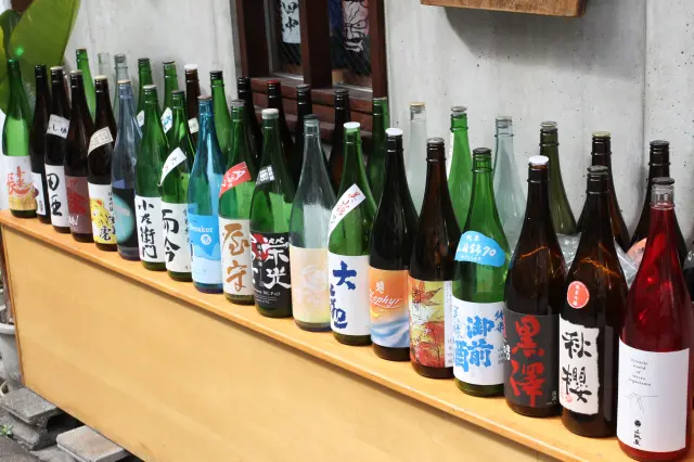 日本酒には様々な種類がある