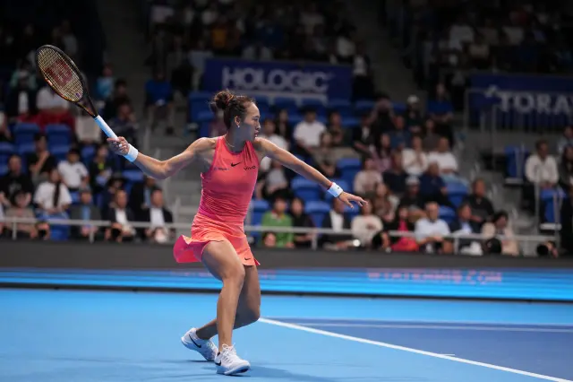 Many of the world’s top women’s tennis players participate.