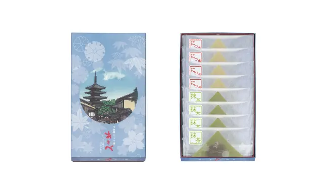にっきと抹茶の詰め合せタイプ