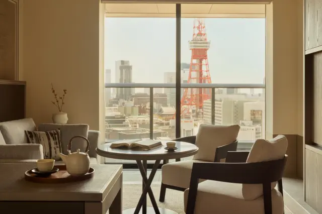 東京の景色を楽しめるタワービュースイート