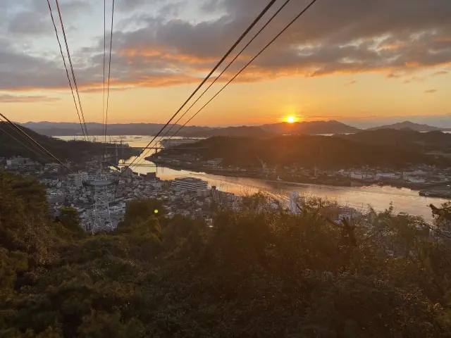 夕暮れ時の光景