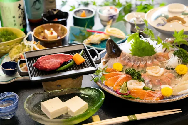 地元の恵みが詰まった料理