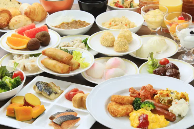 和洋に加え、横浜らしい中華メニューも揃う朝食ビュッフェ