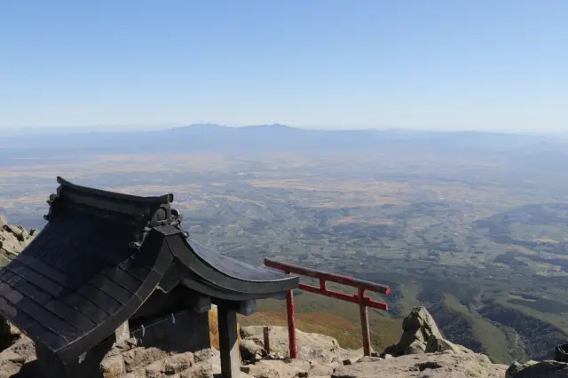 山頂からの眺めは壮観
