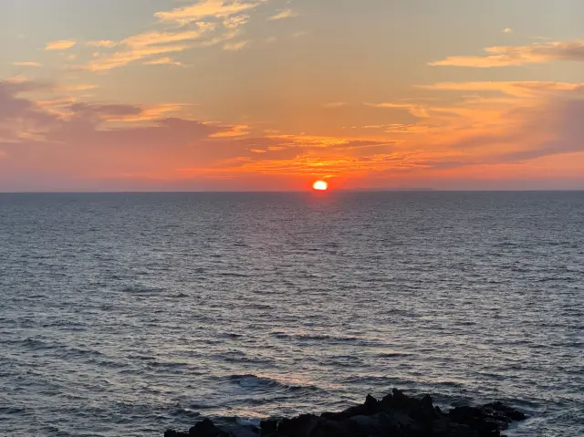 眺望台から眺める夕景も素晴らしい