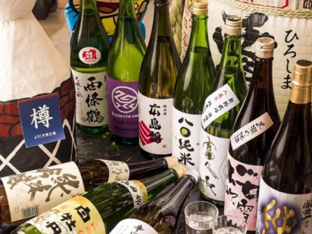 西条酒を飲み比べできる「利き酒飲み放題」もある
