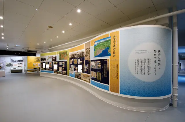 横浜の都市交通のヒストリーを丁寧な資料とともに解説