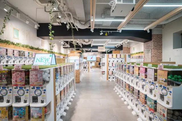 地上1階・地下1階の2フロアで構成された広々した店内
