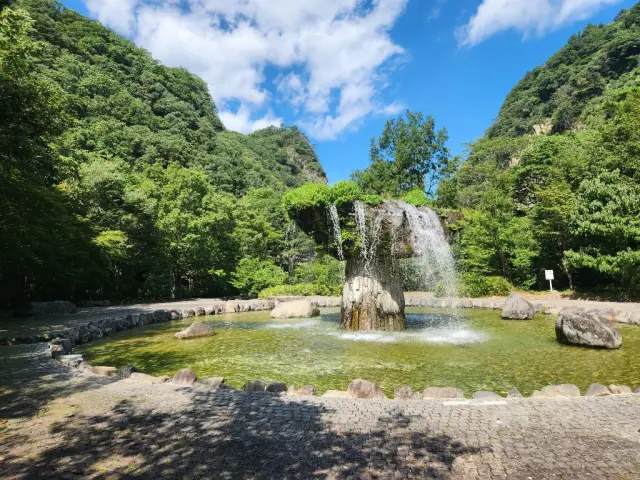 緑と水にあふれる公園