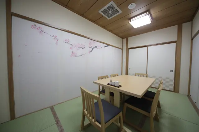 宴会に利用できる座敷