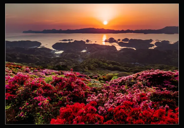 夕日も絶景