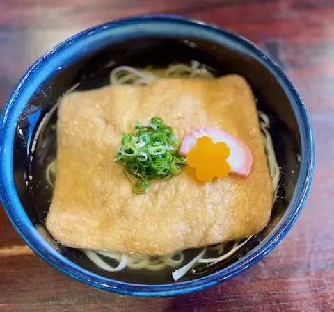 大判きつね稲庭うどん