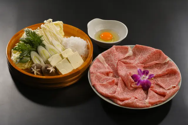 前沢牛すき焼き