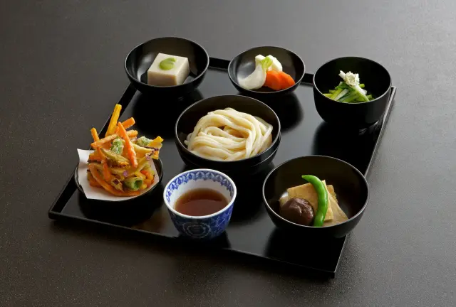 「精進御膳」はベジタリアンメニューとしても