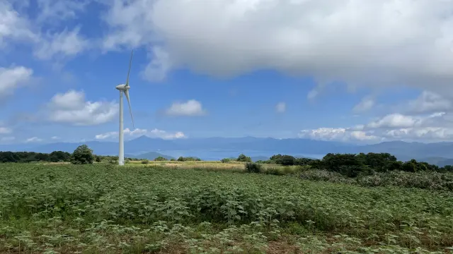 眼下に「磐梯山」や「猪苗代湖」が一望できる