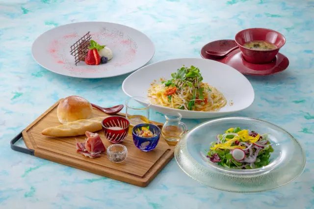 手軽に楽しめるパスタランチ