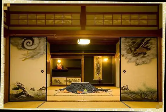 江戸時代の旅籠を彷彿とさせるレトロな客室がそろう