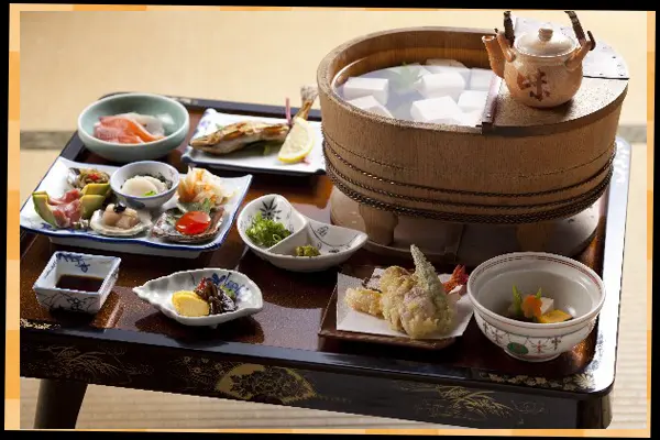 地元の名水を使用した滋味あふれる料理も評判