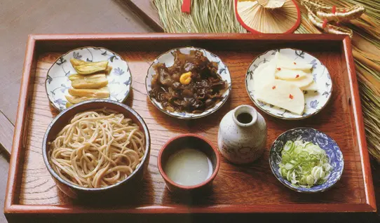 食べ放題のもりそば