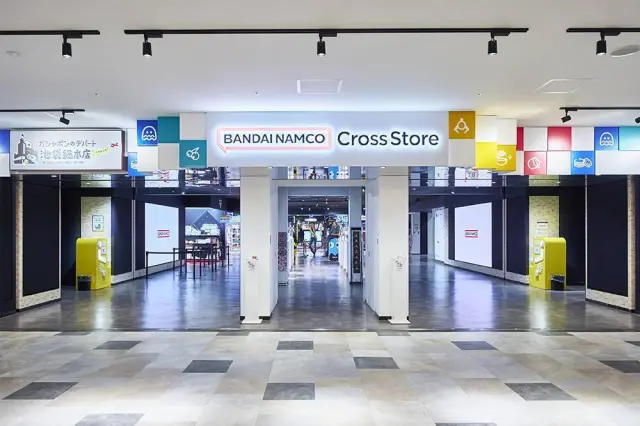 店铺设于体验型商店设施「万代南梦宫 Cross Store 东京」内