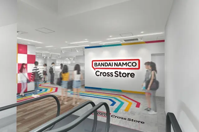 MAGNET by SHIBUYA109の地下1階、「バンダイナムコ Cross Store MAGNET by SHIBUYA109店」内で展開