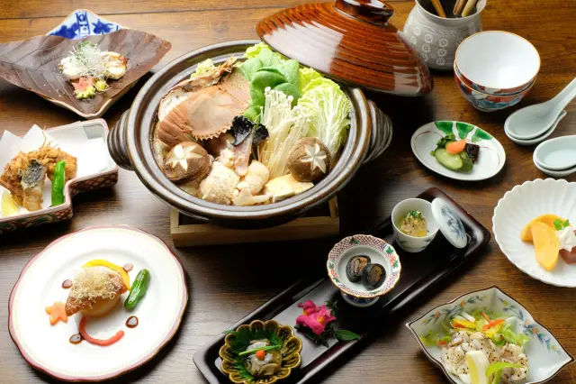 天然の「あんこう」を堪能できる「あんこうコース」