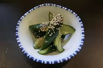 シャキシャキとした食感が楽しい「きゅうりのキムチ」