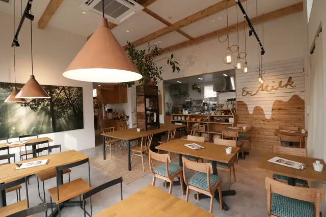 アットホームな店内でゆったりとした時間が過ごせる