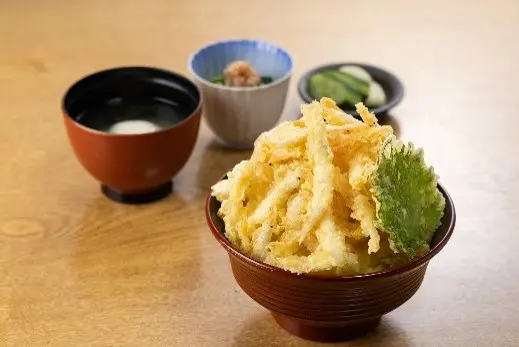 「白えび天丼」