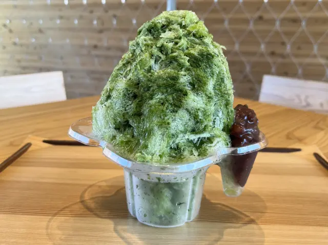 夏季限定の「かき氷」