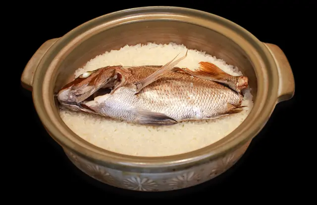 「とゝ喝の鯛めし」
