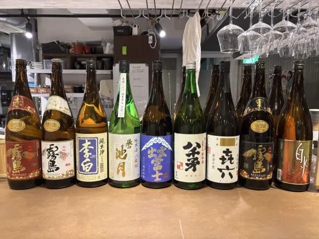 島根の地酒が取り揃えられている