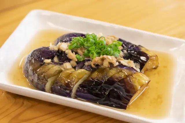 地元野菜を使ったメニューもある