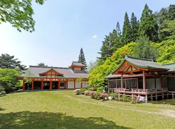 平家ゆかりの品を数多く展示する「五家荘平家の里」