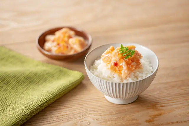 まずは炊きたてご飯のお供に