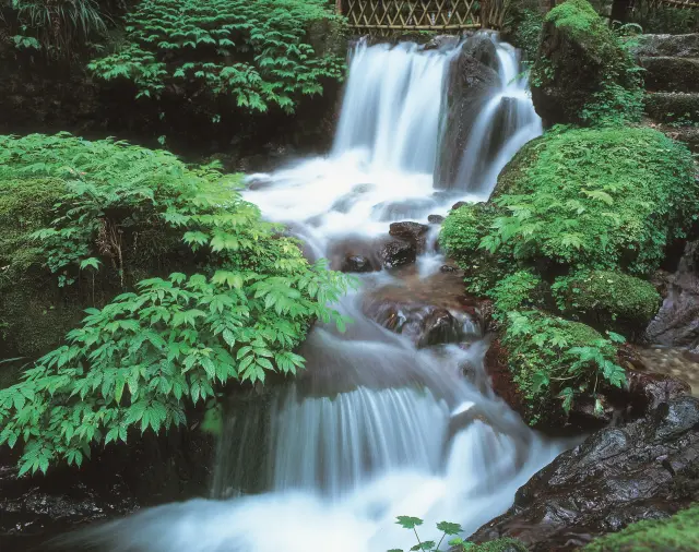 瓜割の滝
