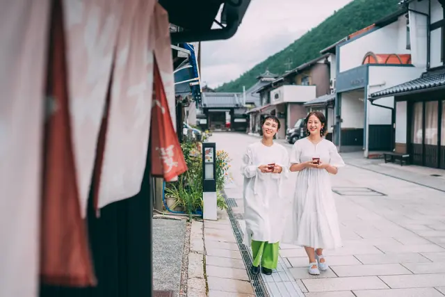 昔ながらの景観は散歩するだけでも楽しい